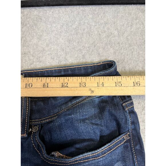 Bke Women's 28x31.5 Payton Universal Fit Mid Rise Bootcut Jeans Blue - Picture 3 of 8